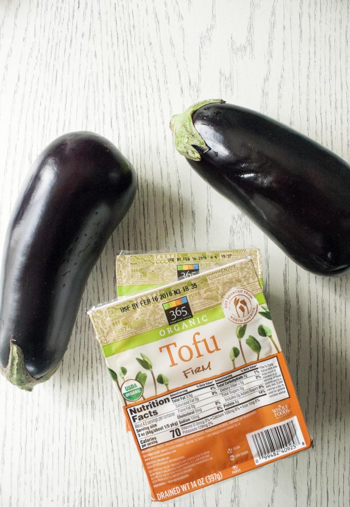 Lemony Eggplant and Tofu Sheet Pan Roast | Life as we Cook it